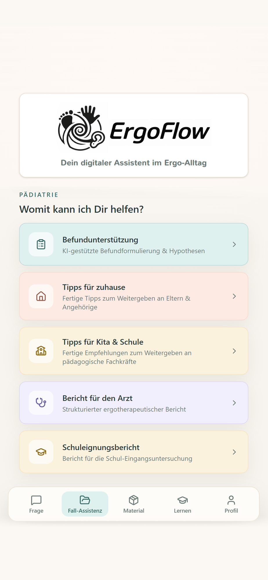 ErgoFlow App